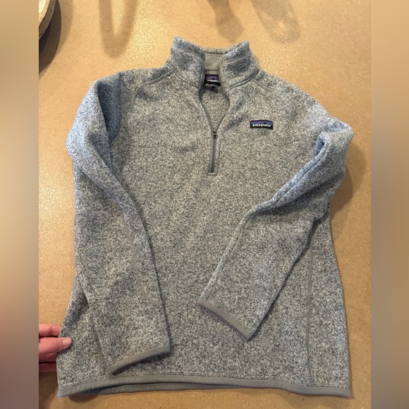 Patagonia Sweaters - Patagonia Women’s Better Sweater Grey 1/4 zip Size M